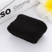 Korean lady no trace thick plate hair accessories candy color wide leather band hair towel Hairband headline simple