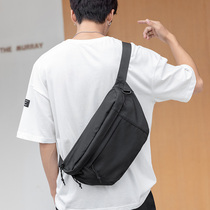 Slanted Satchel Male Tide Card Casual Cross-Pack Day Ins superfire 100 hitch a large capacity port Wind street chest bag mens purse