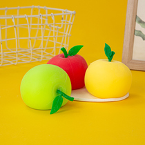 Egg Gothic Fruit Fruits Food Play Decompression Pinch Pinching Lotte Apple Decompression Childrens Home Toy FoolsFools Day