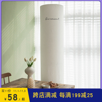 Solid color air-conditioning cover vertical cabinet Machine round dust cover cylindrical cylinder beautiful m-engraved Tianxingzhi Xingxingzhi Gree ins