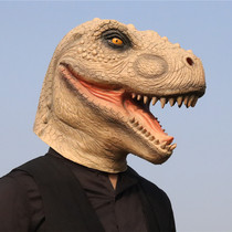 Godzilla Monster King Mask full face Headgear Halloween Cosplay Comic Show Latex dinosaur mask full face