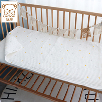Baby sheets Spring and autumn summer cotton class a Breathable Mattress Childrens newborn baby can be customized padded mattress