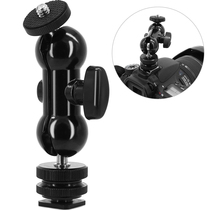 Hot shoe joint small pan tilt SLR camera magic arm photography equipment accessories universal monitor bracket