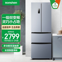 Ronshen sound BCD-319WD11MP French multi-door four-door refrigerator household frost-free frequency conversion