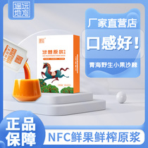 Seabuckthorn puree juice in remote places Qinghai wild small fruit seabuckthorn oil oral liquid without adding sucrose to promote absorption