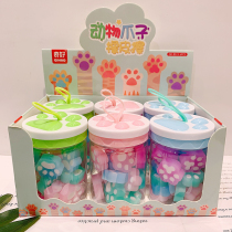 Wonder Korean animal paw styling eraser cute student stationery luminous cat claw kindergarten 61 gift