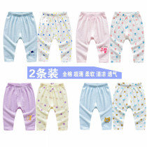 Male and female baby spring summer sleeping pants large PP pants breathable suction sweatpants Home clothes ultra-thin soft sleeping pants baby children long pants