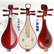 Hengle Liuqin Musical Instrument Beginner Practice Liuqin Redwood Willow Qin Hua Pear Wood Double Sound Kong Playing Liuqin Musical Instrument