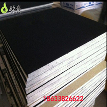 Black Mineral Wool Board cinema ceiling dedicated moisture-proof KTV theater cinema Wall sound-absorbing sound insulation decoration material
