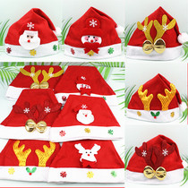 Christmas Gifts Children Adults Christmas Hats Luminous Santa Hats Heads Adorned With Small Gift Decorations