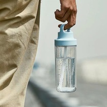 Japan kinto water cup Portable sports water bottle Plastic kettle Portable outdoor sports water cup with straw cup