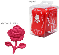 Spot Japanese DECOP rose stamp cherry blossom button leaf three-dimensional relief embossing