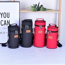 Universal full-bag thick childrens thermos cup strap crossbody cup sleeve large diameter 8-9CM water cup pot bag protective cover