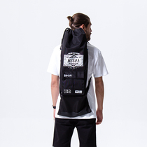 MACKAR HERO tide brand cooperation design electric board skateboard backpack double rocker skateboard bag male