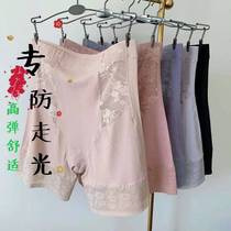 Flat corner underpants female lace lace security pants without marks and anti-edge light without curbside and high waist collection and thin underpants new product
