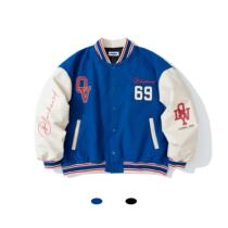 Mankun K077 American Street autumn and winter New jacket mens letters retro baseball uniform loose couple jacket