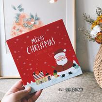 Strange temper Ma Ma cartoon Christmas stainless steel spoon tableware round spoon cake dessert coffee spoon creative gift