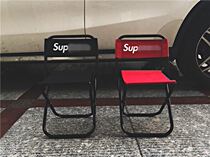 sup small stool folding small chair go out camping tourism fishing chair can be fixed logo portable and strong