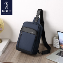 Golf GOLF Chest Bag Mens Fashion Backpack Splash Water Large Capacity Youth Single Shoulder Bag Multifunction Diagonal Satchel
