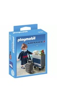 Playmobil Playmobil Toy Collectible Limited Edition Air France Stewardess Number 9151