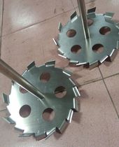 Dispersion plate 304 stainless steel impeller ink stirring rod mixing plate coating paint dispersion Rod stirring paddle