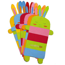 Rabbit Baby Baby Pillow Pillowcase Full Cotton Cartoon Child Buckwheat Lengthened Styling Pillow Anti-head 0-1-3-6 years old