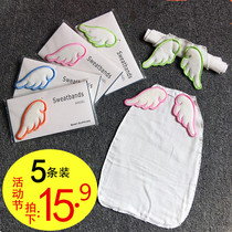 Sweat towels Children pure cotton sweat scarves baby Kindergarten baby cushion back towels cotton cloth Sweat Towel Gauze Big