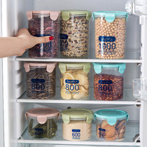 Kitchen plastic fresh-keeping sealed tank Whole grains beans grain storage storage jar Home food storage box