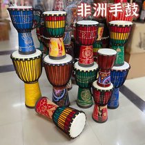 Lijiang goatskin handmade African drum 6 inch 8 inch 10 inch 12 inch children student adult beginner performance