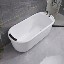 Home Bathtub Independent Type Solar Double Layer Insulation Small Family Type Hydrotherapy Thickening free of mounting adult acrylic tub