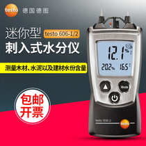 Deto testo606-1 -2 Wood Moisture Tester Pitting Type Building Materials Temperature and Humidity Meter
