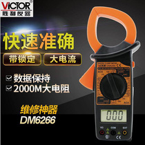 Victory digital clamp multimeter High current clamp voltage universal meter High precision detection tool DM6266