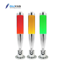 led aluminum alloy high-end three-color light explosive CNC three-color alarm machine tool signal warning light can be folded