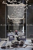 Arode flying bird hanging decoration sales department sand table Air seagull installation art beauty salon shopping mall creative hanging