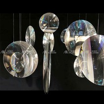 Arrode shopping mall exhibition hall acrylic hoisting aerial decoration hanging Bar beauty salon clothing store window pendant