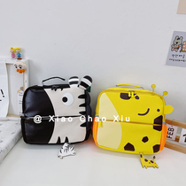 Childrens schoolbag kindergarten girl 3 years old 5 years old small class baby boy backpack 2021 New Cartoon backpack