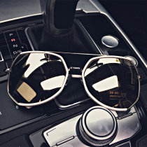 Sunglasses mens sunglasses male polarized driving special large face anti-UV sun protection eyes round face large frame tide
