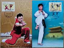 Full 100 Philatelic Corporation MC-54 martial arts and taekwondo joint issue limit sheet