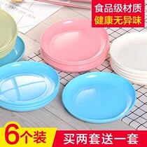 6 small plates for home spitting fish bones creative garbage snacks bone plate plastic plate slag plate 5