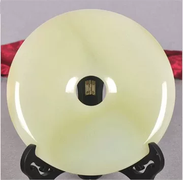 中国 玉石翡翠彫刻 玉器 玉壁 玉飾 玉珮 V R5618 翡翠玉璧- Top 100件