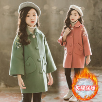 Girl Autumn Winter Clothing Gross Coat 2020 New 5 Year Old Girl 6 Ocean Gas 7 Trendy 8 Nets Red 9-12 Son Coat