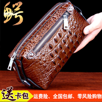 Thai crocodile leather handbag men leather wallet business high-end leather bag clutch bag personality men bag youth clutch bag