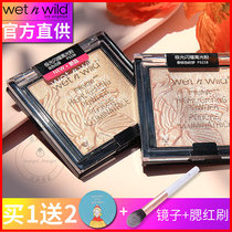 American wet and wild WNW natural repair 321B champagne cherry blossom color relief High-quality powder 319B