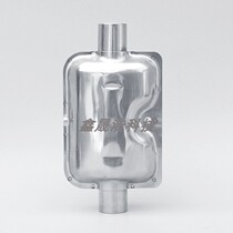 Fuel parking air heater to reduce exhaust noise stainless material to reduce noise diesel heating muffler accessories