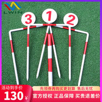 Lu Wens new high-end digital gateball goal goal post supporting three doors and one column with round card competition factory direct sales