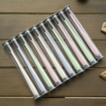 Chunben wheat straw small head soft hair toothbrush bamboo charcoal nano antibacterial home couple portable family 10