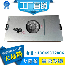 Industrial ffu air purifier fan filter unit laminar flow hood dust-free Workbench clean shed 100-level thousand