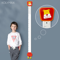 Child Anecdofauna Height Sticker Acrylic Solid Modern Wall Patch Childrens Room Kindergarten Cartoon Height Ruler Removable