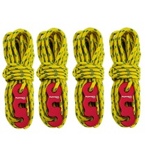 Tent accessories thick aluminum alloy adjustment buckle windproof rope canopy drawstring tent rope outdoor spare rope
