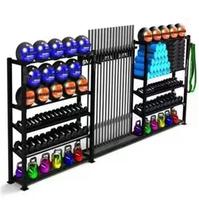 Customizable boutique gym equipment storage rack Kettlebell medicine ball Private teaching gadget display shelf New product package